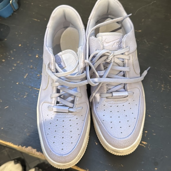 Nike Air Force one shoes, lavender, sz 9.5 women’s - Picture 3 of 6